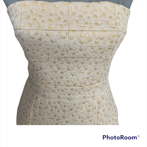 Cynthia Steffe Diandra Metallic Dress - Picture 3 of 8